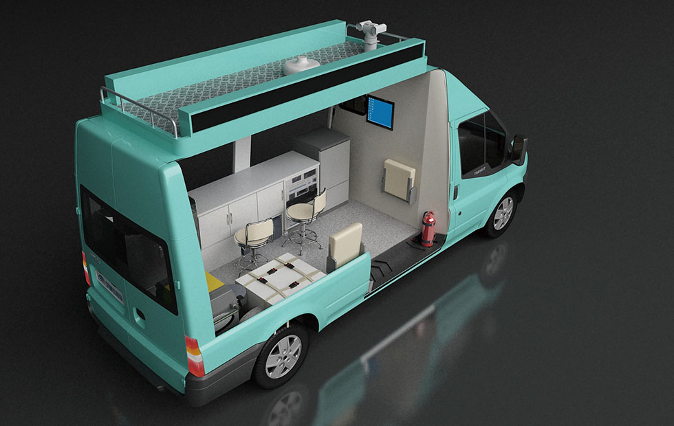 江鈴全順水質(zhì)檢測車