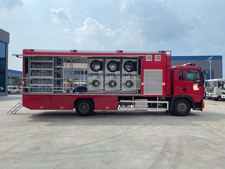 重汽豪沃被服洗滌車 重汽豪沃被服洗滌車