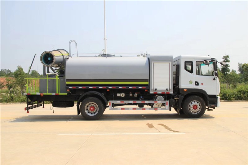 國(guó)六東風(fēng)D9 10噸圓罐抑塵車 國(guó)六東風(fēng)D9 10噸圓罐抑塵車