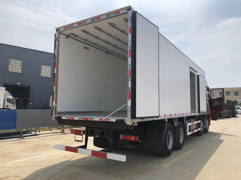 解放JH6國六前四后八冷藏車 解放JH6國六前四后八冷藏車