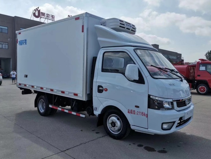 國六東風(fēng)汽油后雙輪冷藏車 國六東風(fēng)汽油后雙輪冷藏車