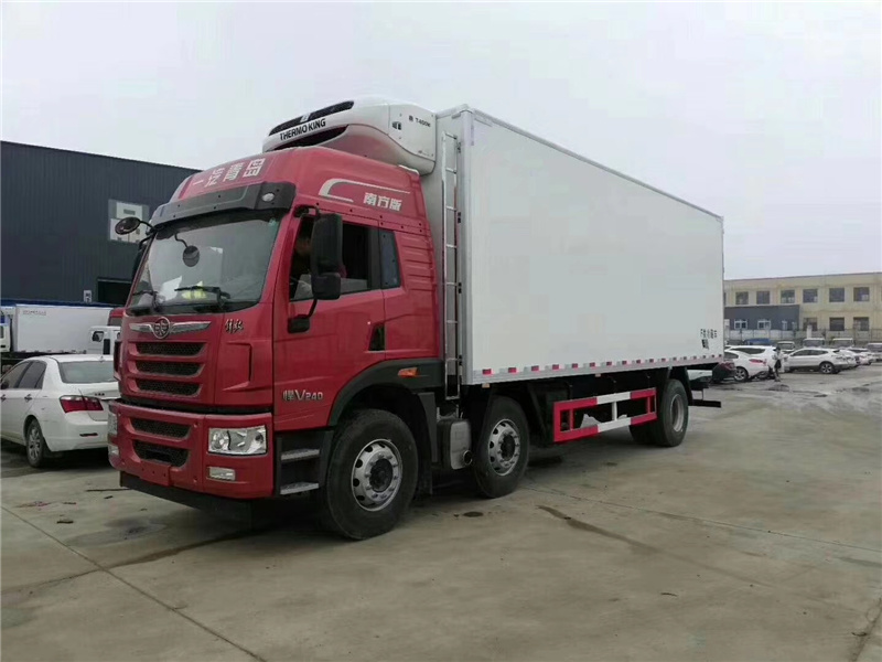 解放捍V小三軸冷藏車 解放捍V小三軸冷藏車