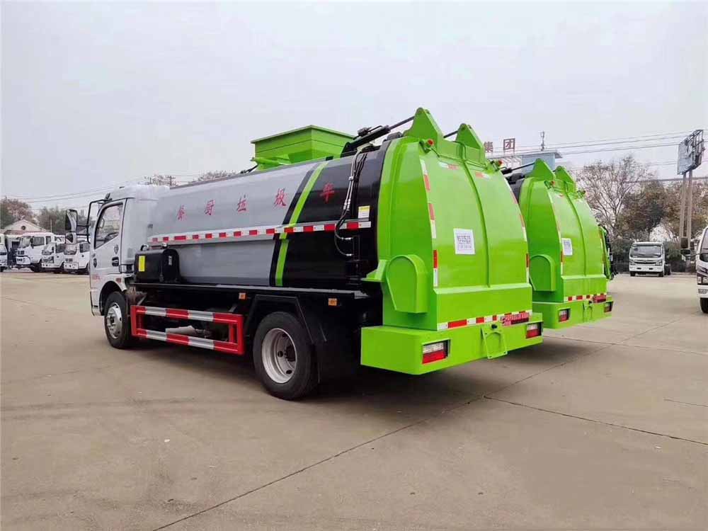 國六8方東風D7餐廚垃圾車 國六8方東風D7餐廚垃圾車