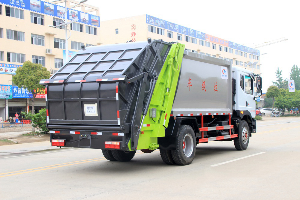 國(guó)六10立方東風(fēng)D9 壓縮垃圾車 國(guó)六10立方東風(fēng)D9 壓縮垃圾車