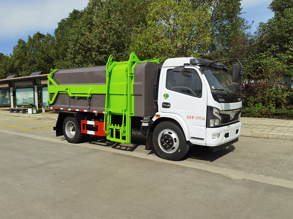 東風(fēng)大多利卡8方掛桶垃圾車 東風(fēng)大多利卡8方掛桶垃圾車