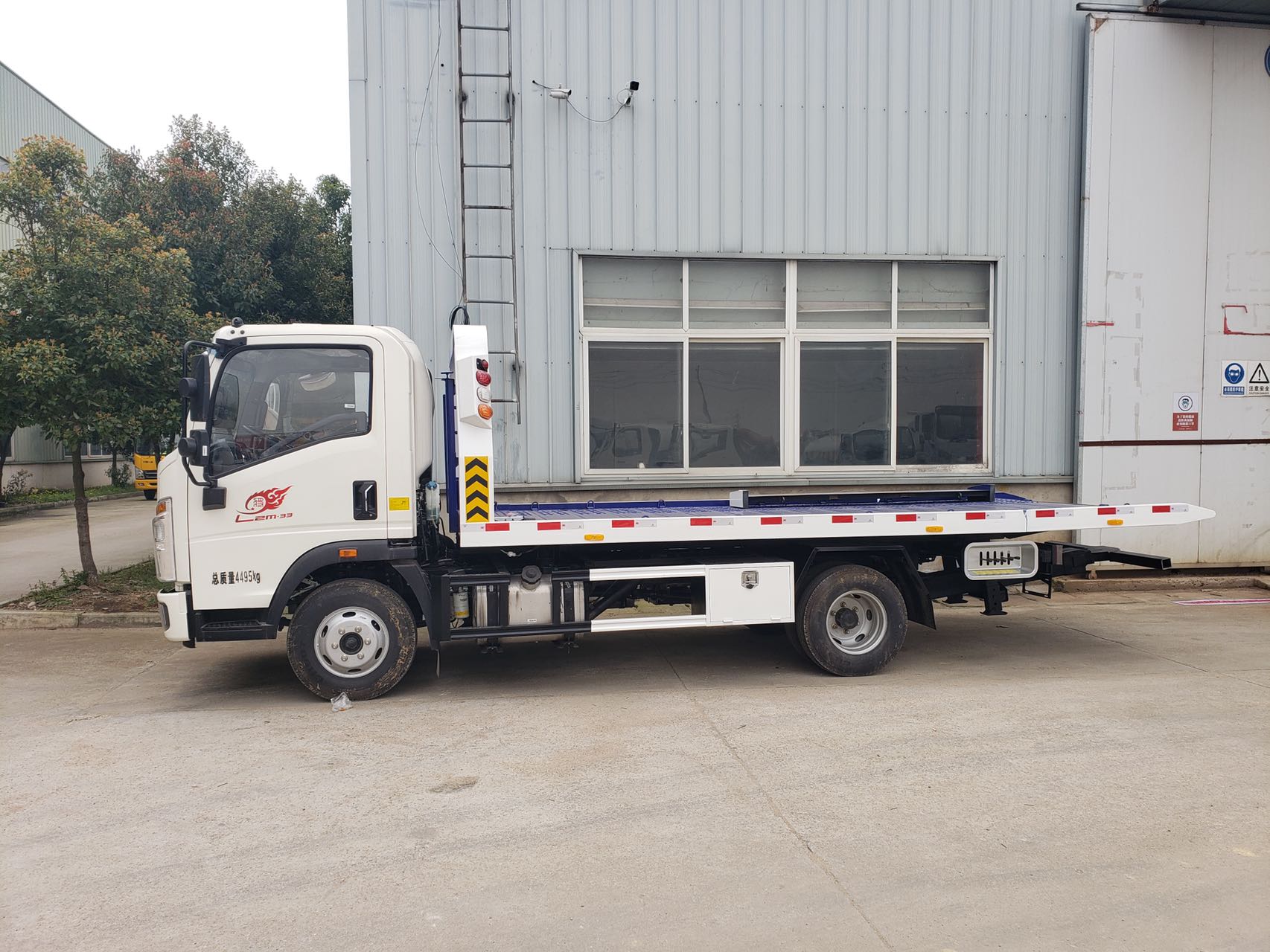 重汽豪沃一拖二清障車 重汽豪沃一拖二清障車