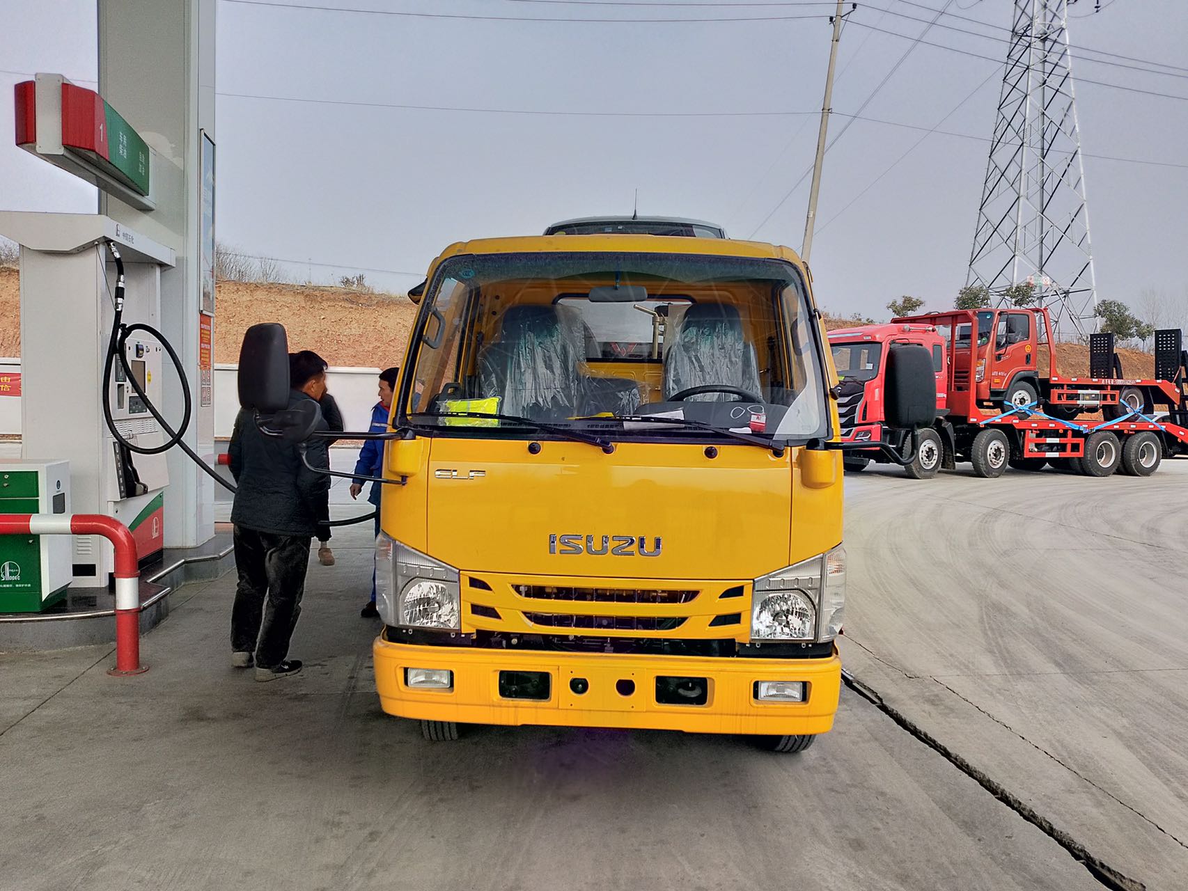 國(guó)六慶鈴五十鈴窄體駕駛室藍(lán)牌一拖二清障車 國(guó)六慶鈴五十鈴窄體駕駛室藍(lán)牌一拖二清障車